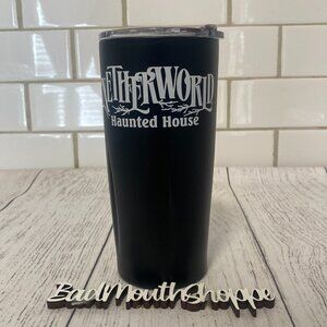 Brand New Netherworld Haunted House Logo Halloween Insulated Cup Tumbler
